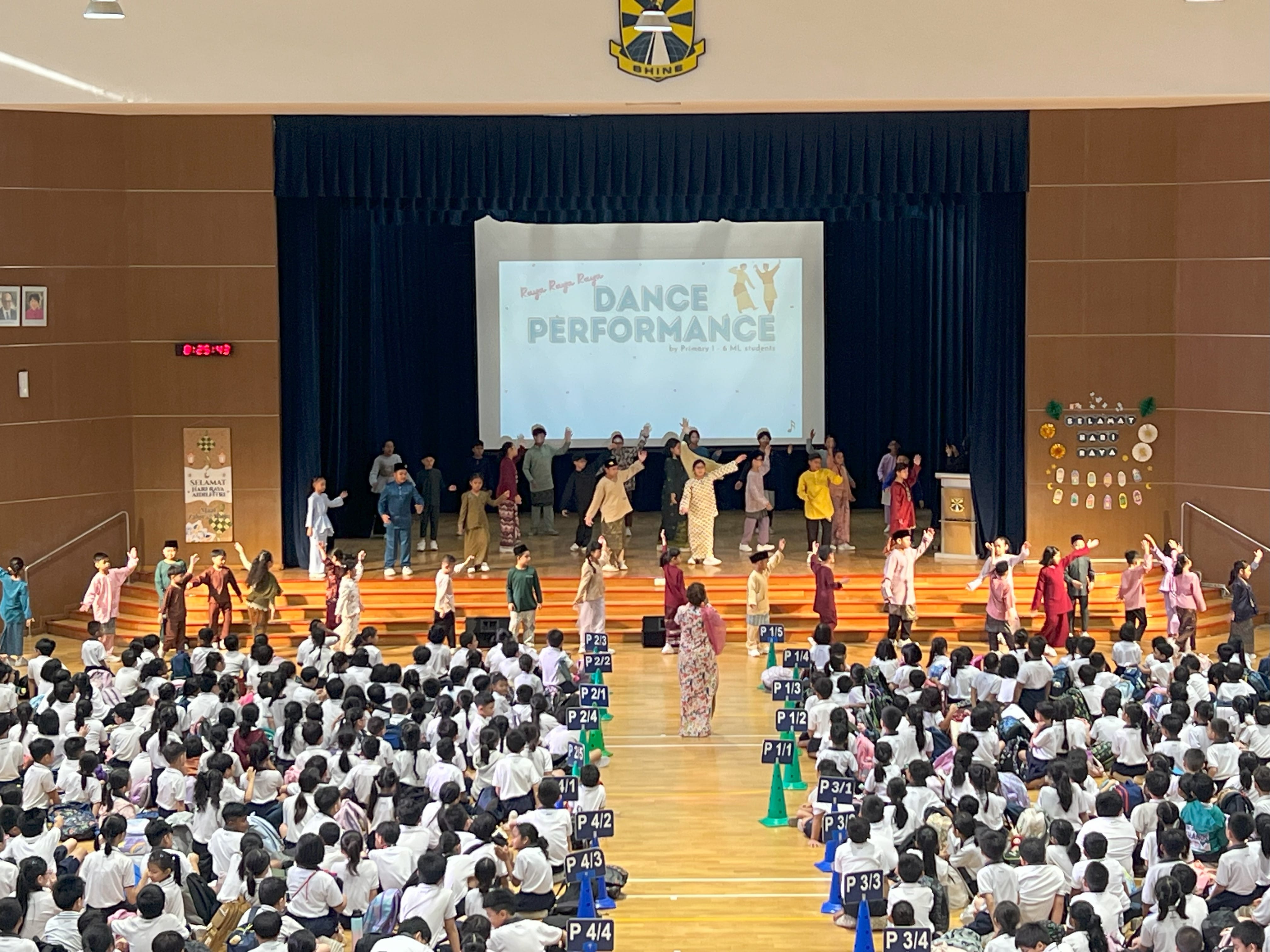 Dance item by student performers